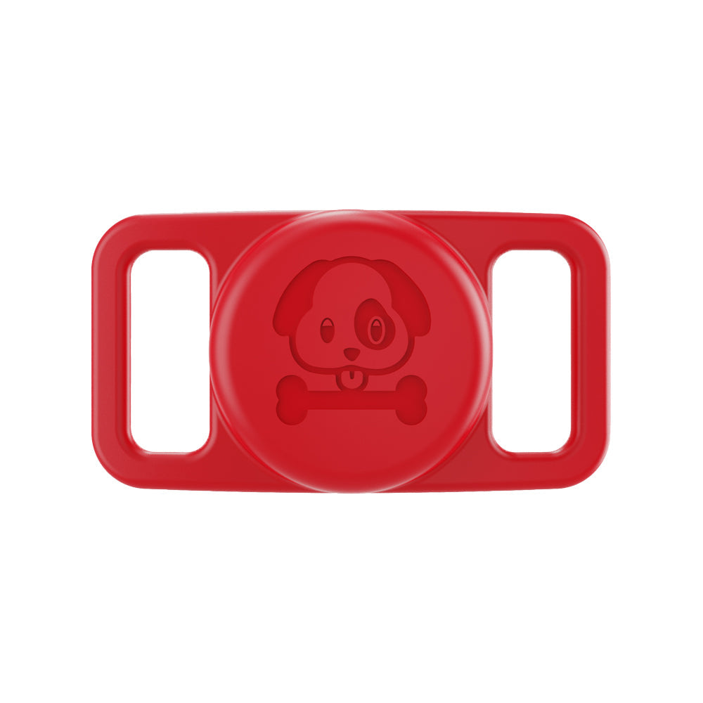 For Apple AirTag Case Silicone Airtag Protective Cover Air Tag Holder Red