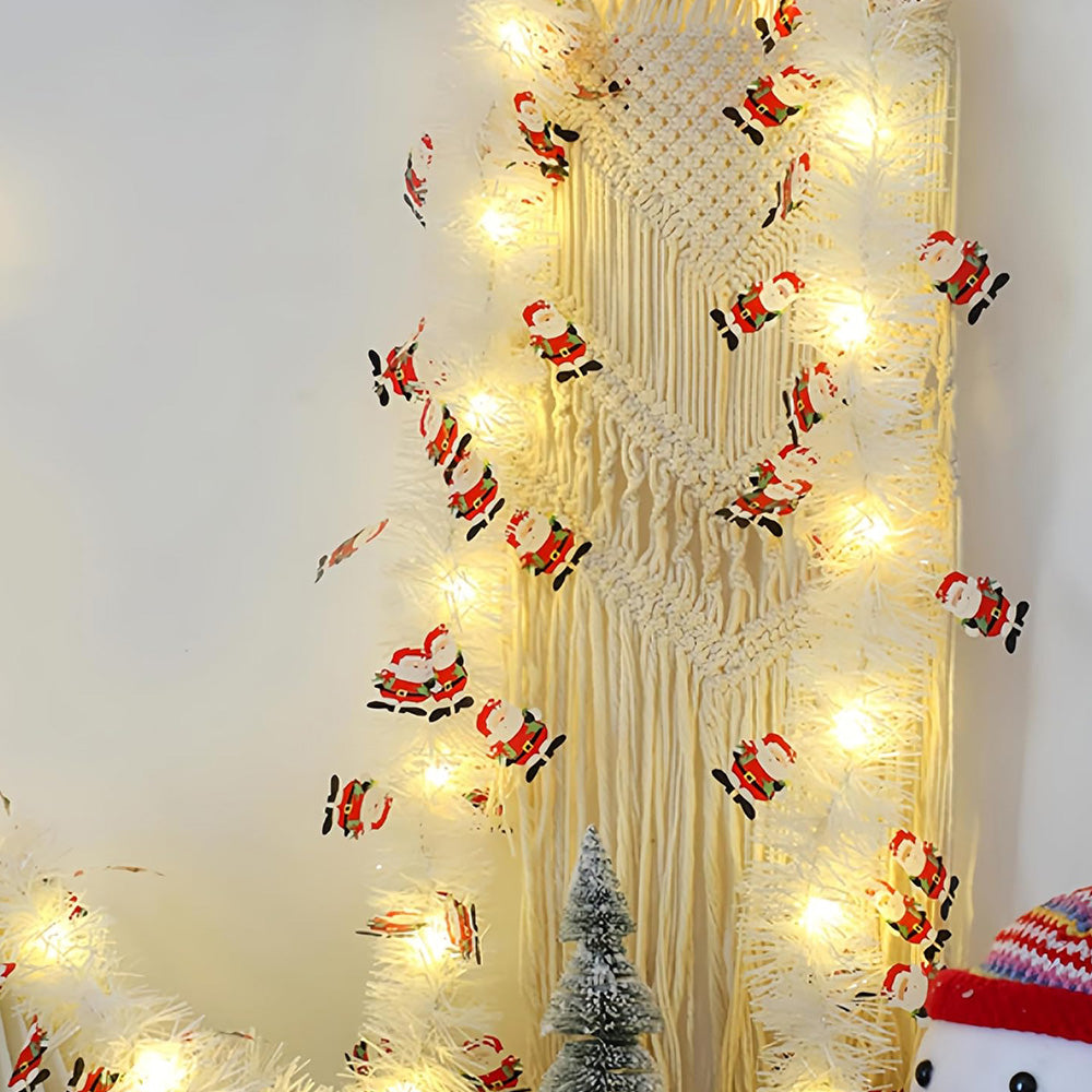 5M Christmas LED Garland ¨C 50 Warm White Lights for Indoor & Outdoor Tree Decoration Style 2