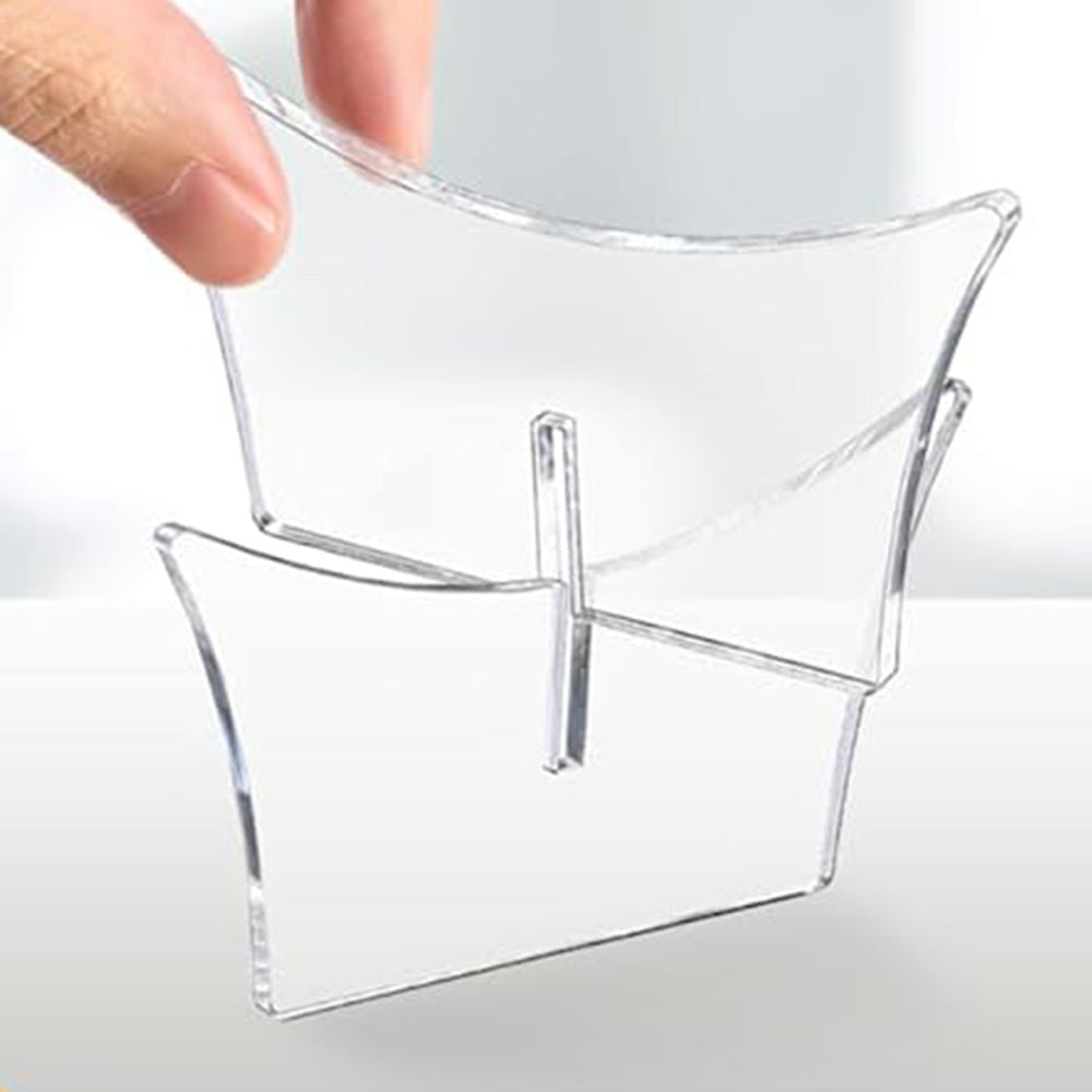 5 Pack Acrylic Ball Display Stand Clear Sports Ball Holder for Basketball and Football