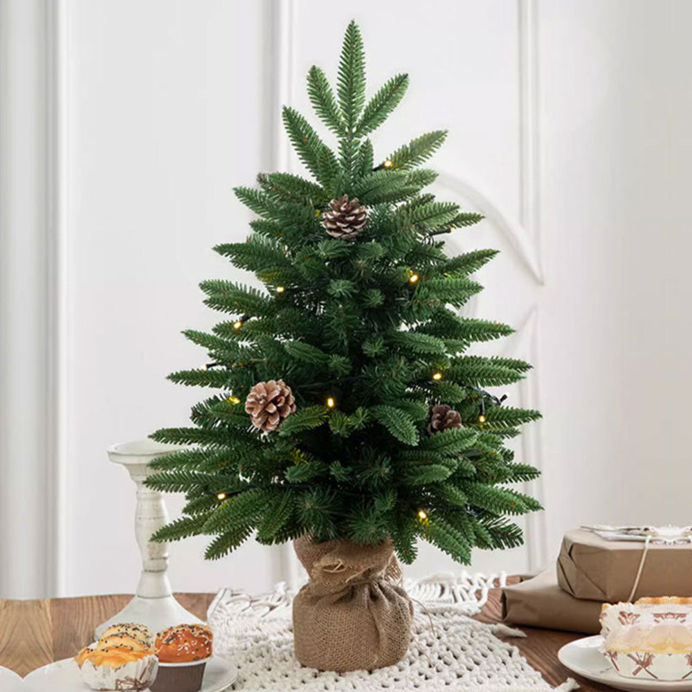 60cm Artificial Christmas Tree Mini  Green Xmas Tree Home Party Decor Style 1