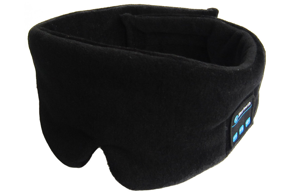 2Pcs Sleep Eye Mask Bluetooth Headphones Adjustable Sleep Headband Headphones for Sleeping Wireless Eye Cover Earbuds for Travel