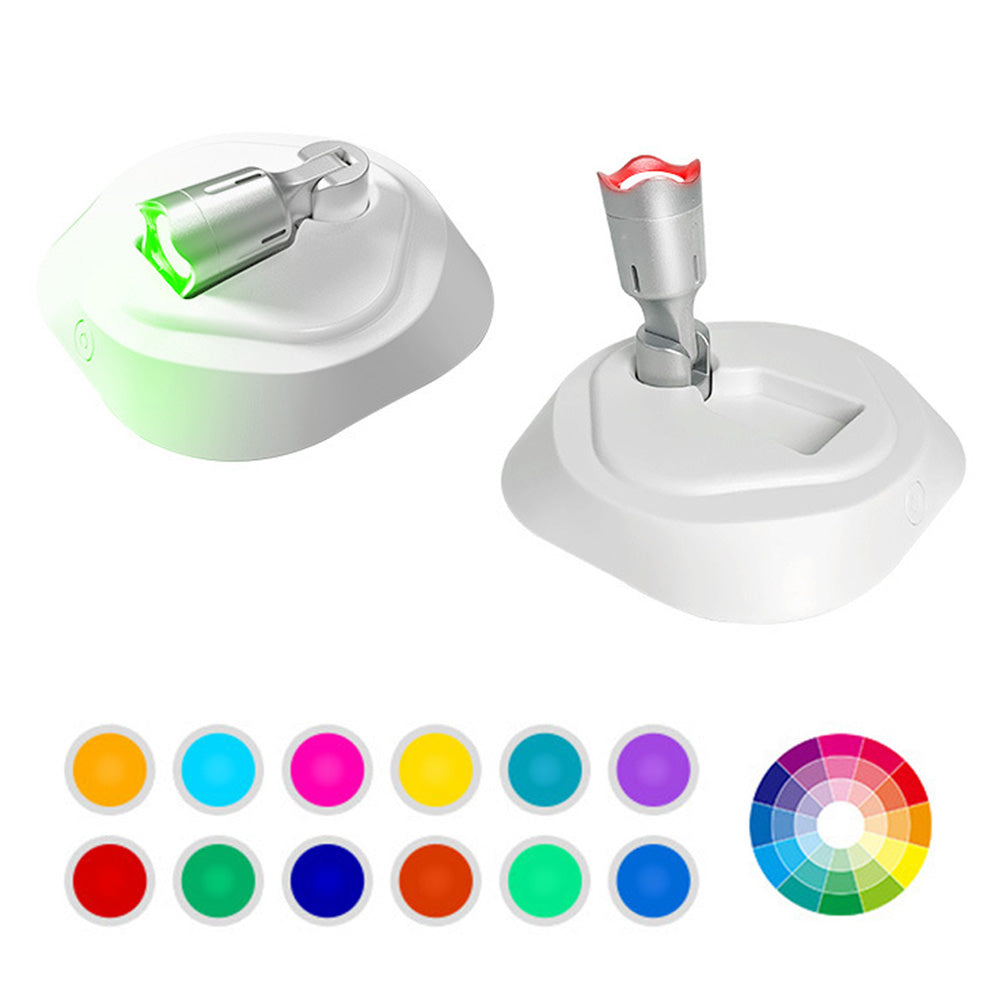 Wireless LED Spotligh Uplighting with 16 Color Changing (White)