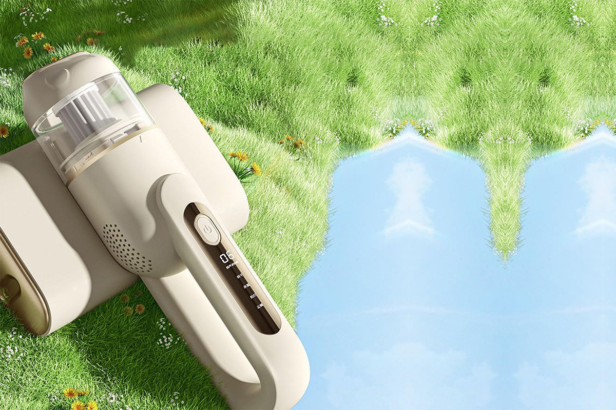 Mattress Vacuum Cleaner UV Sanitizing 10Kpa Strong Suction Deep Cleaning for Bed Sofa