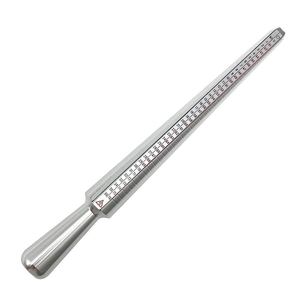 Ring Sizer Measuring Tool Set Ring Gauges with Finger Sizer Mandrel Ring Sizer Tools for Jewelry Sizing Measuring