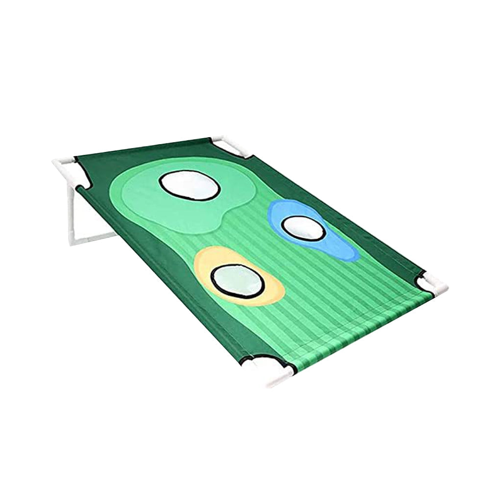Portable Golf Cornhole Chipping Game Set Golf Ball Target Net Golf Training Accessories