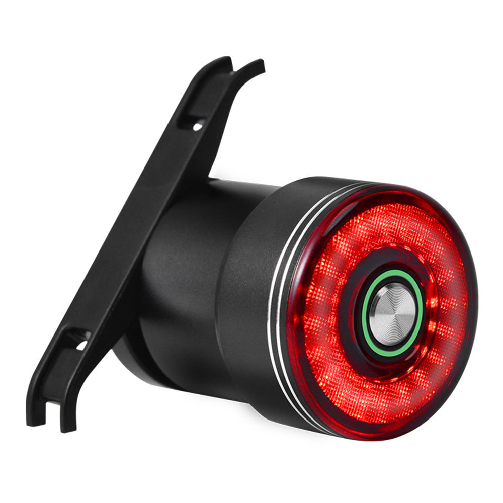 5-Mode Smart Tail Light Sensing Rear Brake Light for Night Riding Rechargeable Auto On/Off Bicycle Light