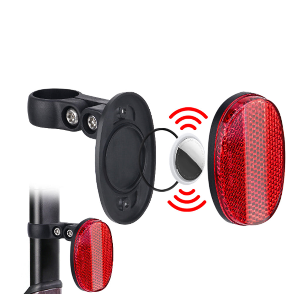 For Airtag Bike Reflector Taillight Anti-Theft Hidden Bike Mount