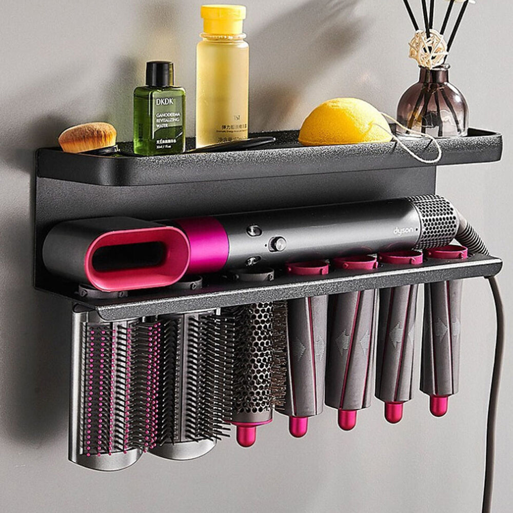 Wall Mounted Storage Holder for Dyson Airwrap Curling Iron Bracket Stand