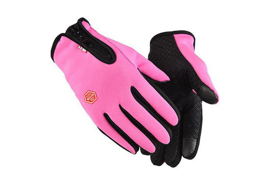 Winter Gloves Touch Screen Water Resistant Windproof Thermal for Cycling-Blue