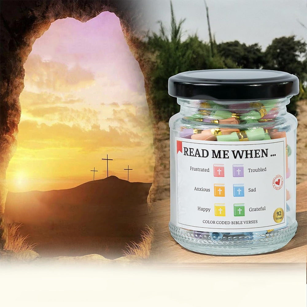 Bible Verse Jar Mothers Day for Mom Emotions and Feelings Encouragement Gift