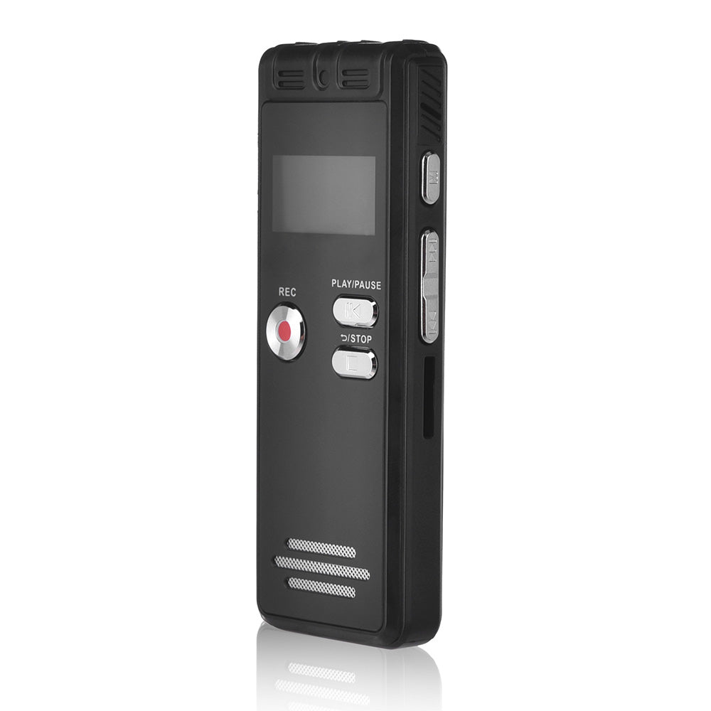 Digital Voice Activated Recorder with 32G TF Card Playback Audio Recording Device