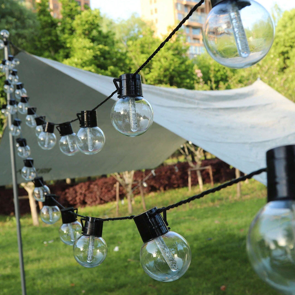 Solar LED String Lights with 20 Bulbs Weather Resistance  for Outdoor Decorative