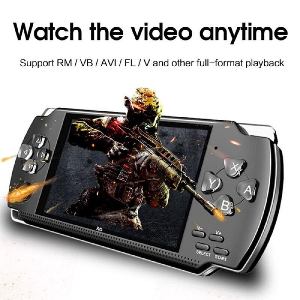 4.3 inch Retro Handheld Game Console Portable Game Player with 10000+ Games Built In