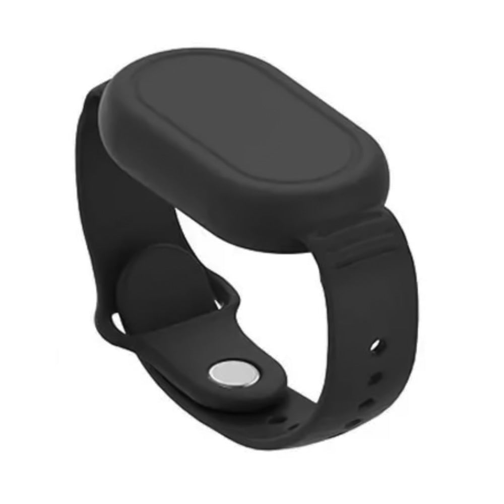 Silicone Bracelet Full Cover for Samsung Galaxy SmartTag 2 Watch Case with Wristband Black