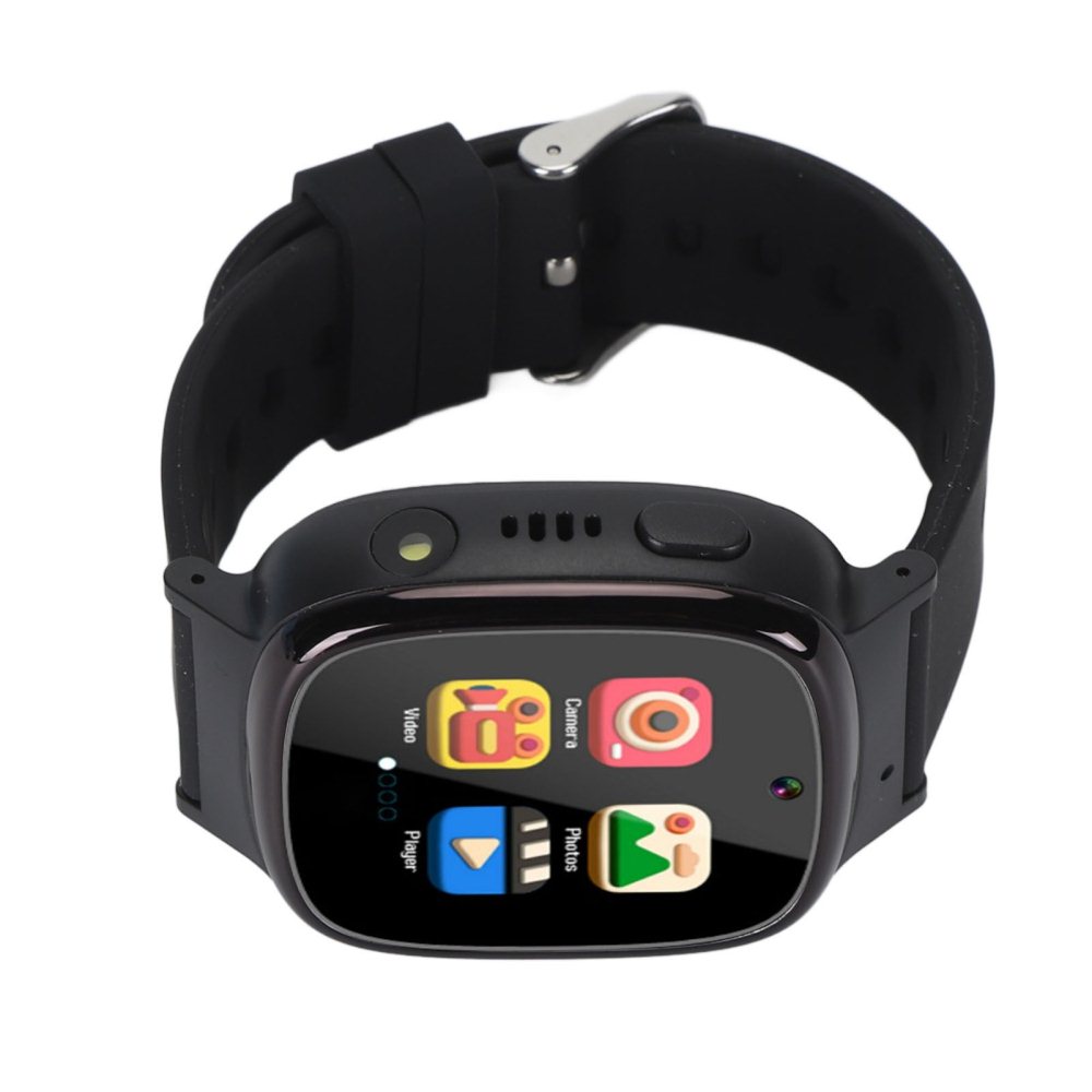 24 Games Smart Watch Camera Touch Screen Music Alarm Flashlight Video Fun Watch Black