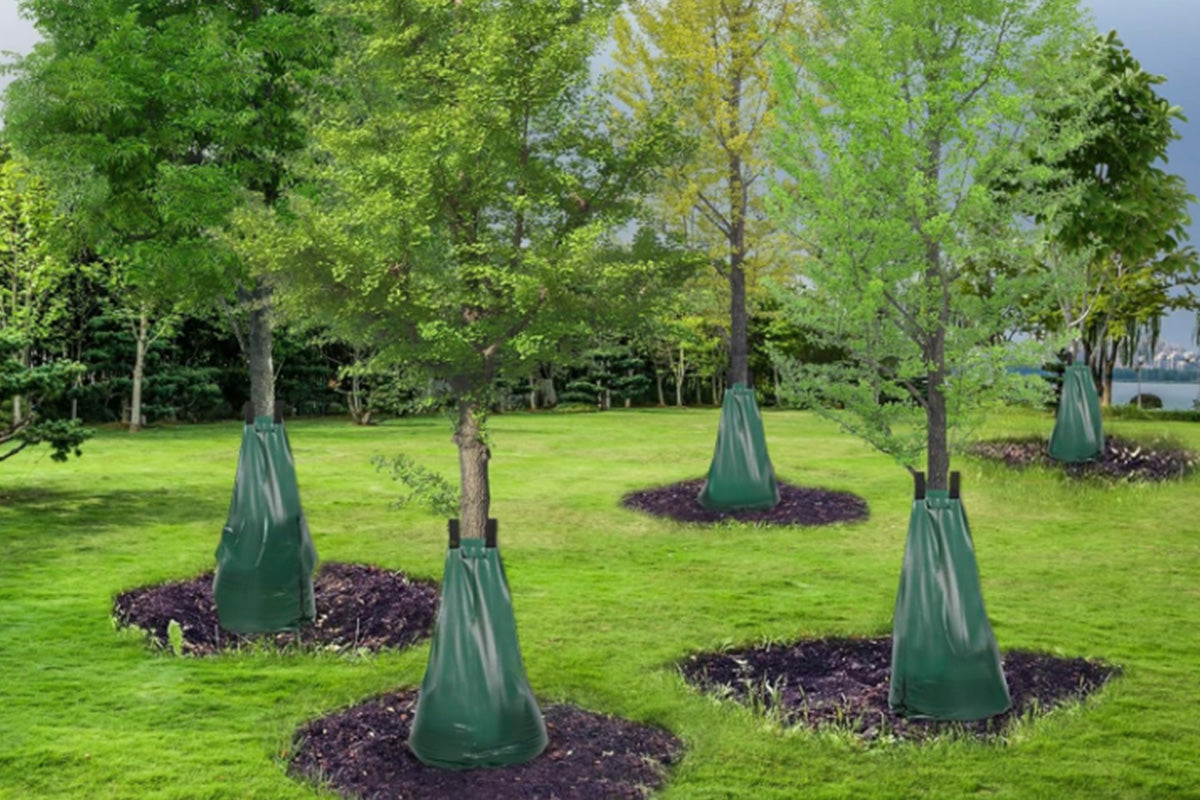 4Pcs 20 Gallon Slow Release Tree Irrigation Watering Bag Drip Irrigation Bag-4Pcs