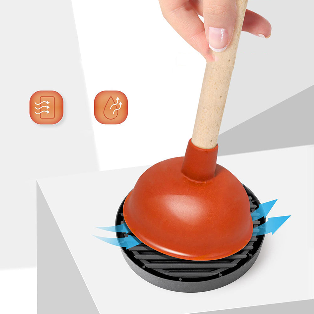 Plunger Tray Plunger Air Drying Mat for Toilet Plunger Toilet Plunger Holder