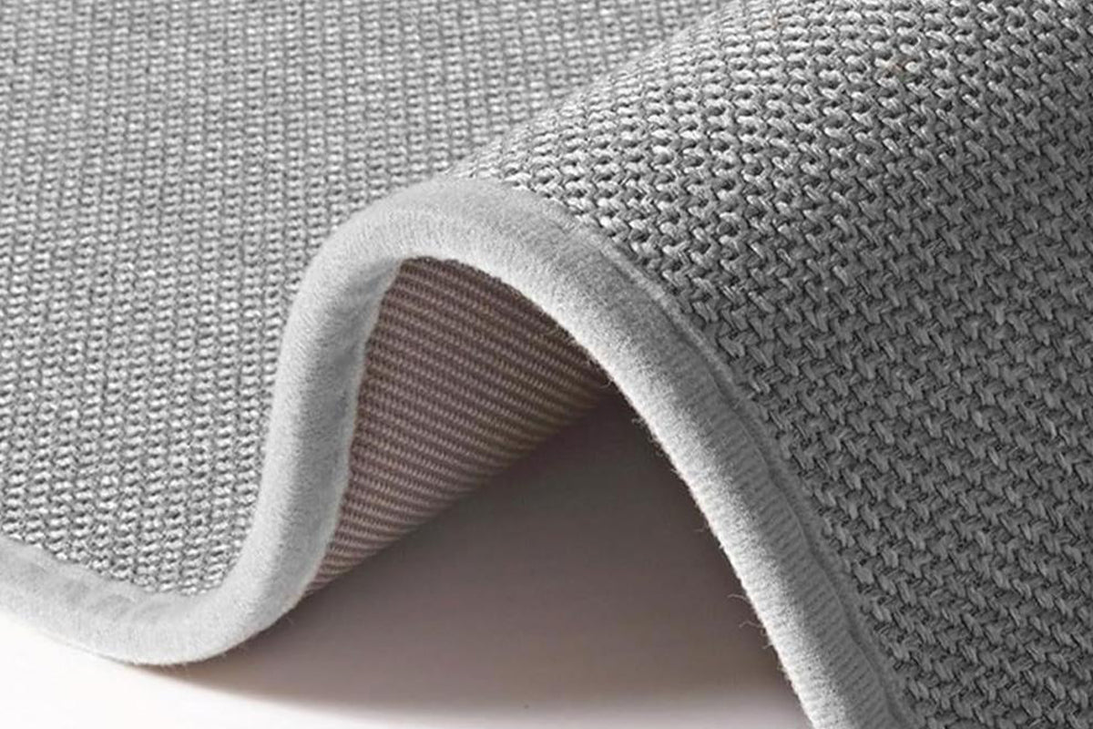 2Pcs Set 45x70cm and 45x120cm Non Slip Kitchen Runner Rug Absorbent Kitchen Floor Mat for Home Door Mats-Grey