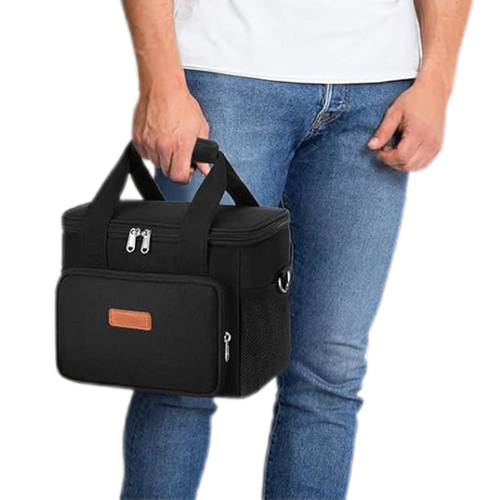 Insulated Lunch Tote Cooling Lunch Box Bag for Home Office Picnic