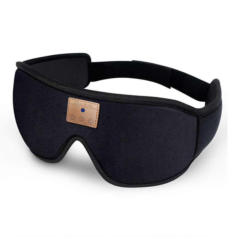 Sleep Mask Eye Mask Sleep Eyemask with Wireless 5.0 Bluetooth Headphones