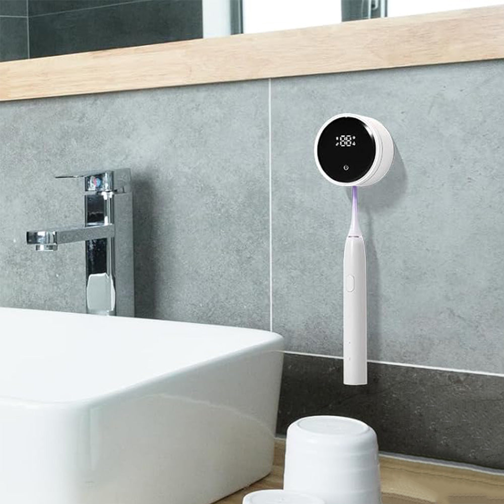 Wall Mounted Toothbrush Holder Auto Inductive Electric Toothbrush Cleaner