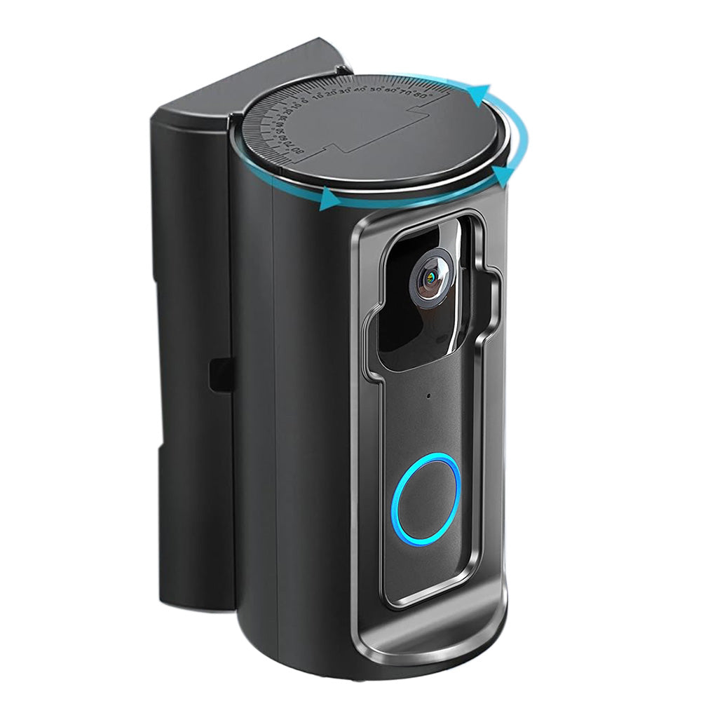 Wall-Mounted Anti-Theft Video Doorbell Holder for Ring Video Doorbell 3 2 1 Adjustable Bracket