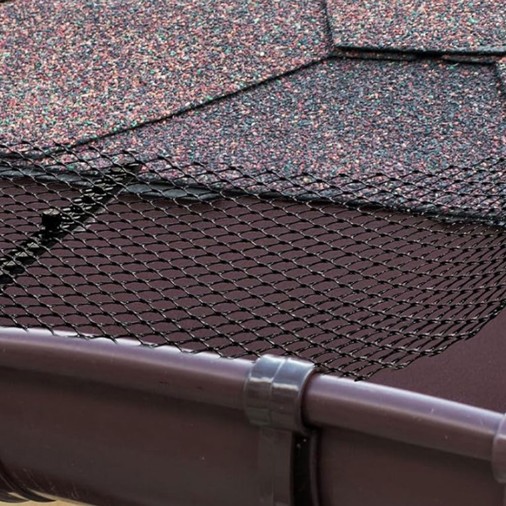 20M Gutter Guard Plastic Mesh Drain Cover Leaf Debris Interceptor