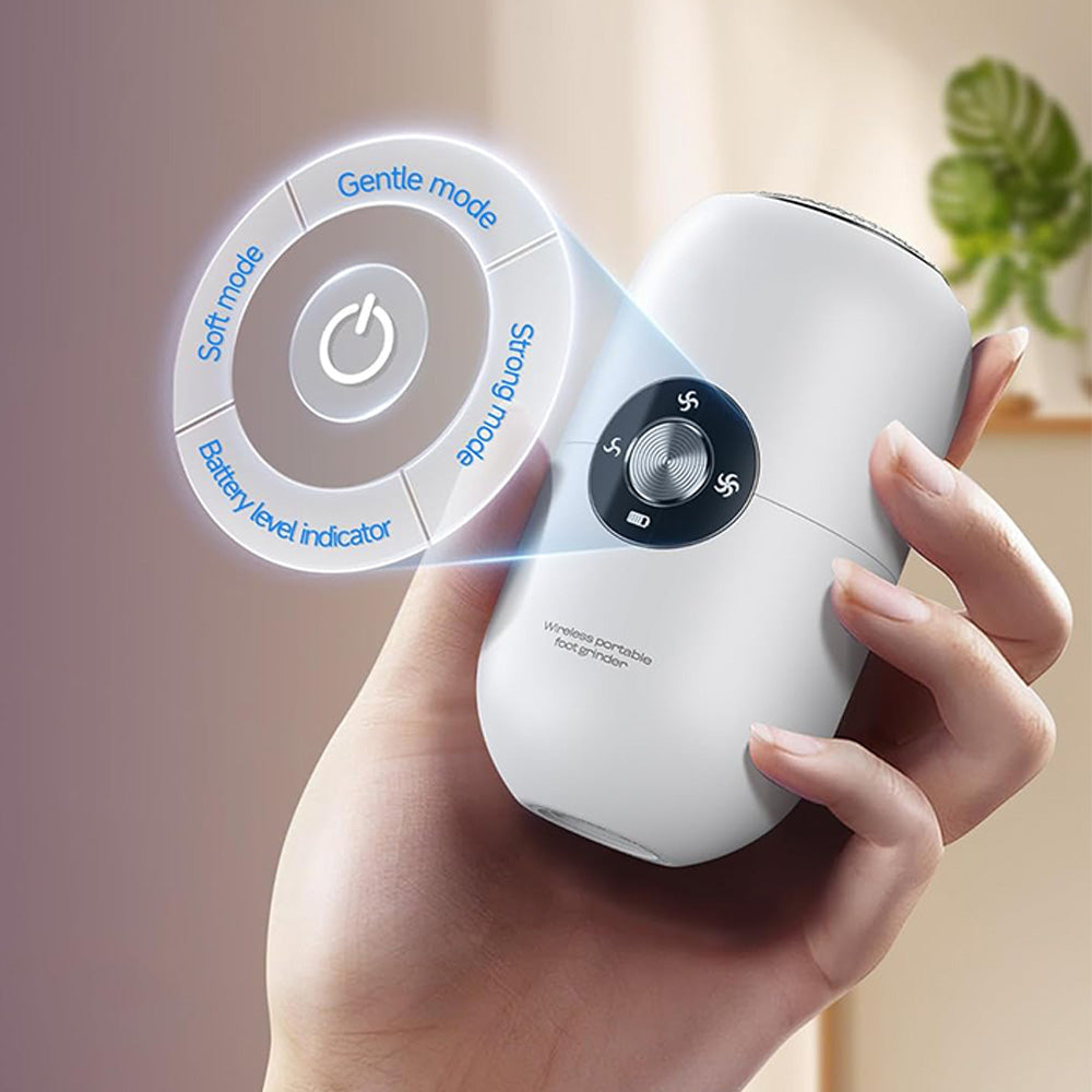 Electric Foot Callus Remover Rechargeable Foot File Pedicure Tool for Cracked Dry Heels Dead Skin Calluses