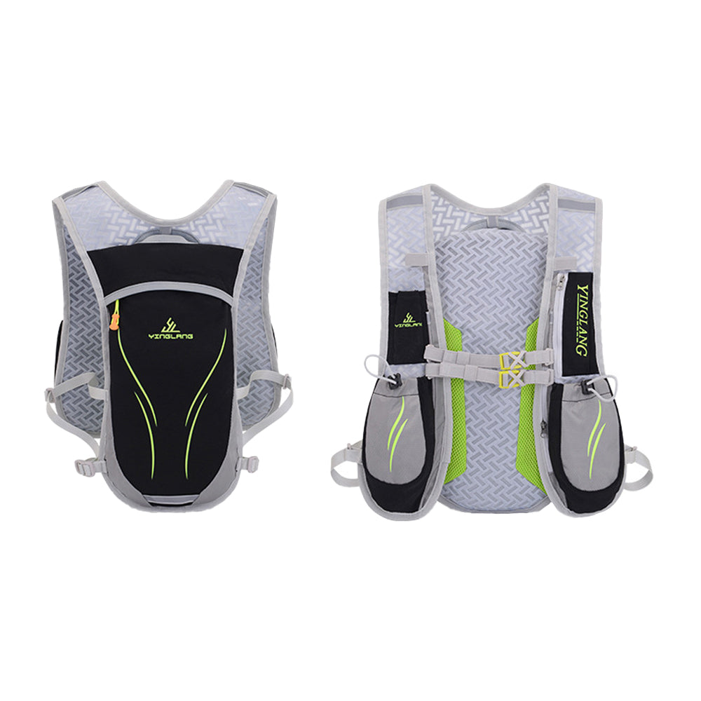 10L Multifunctional Hydration Backpack Outdoor Sport Travel Bag Black