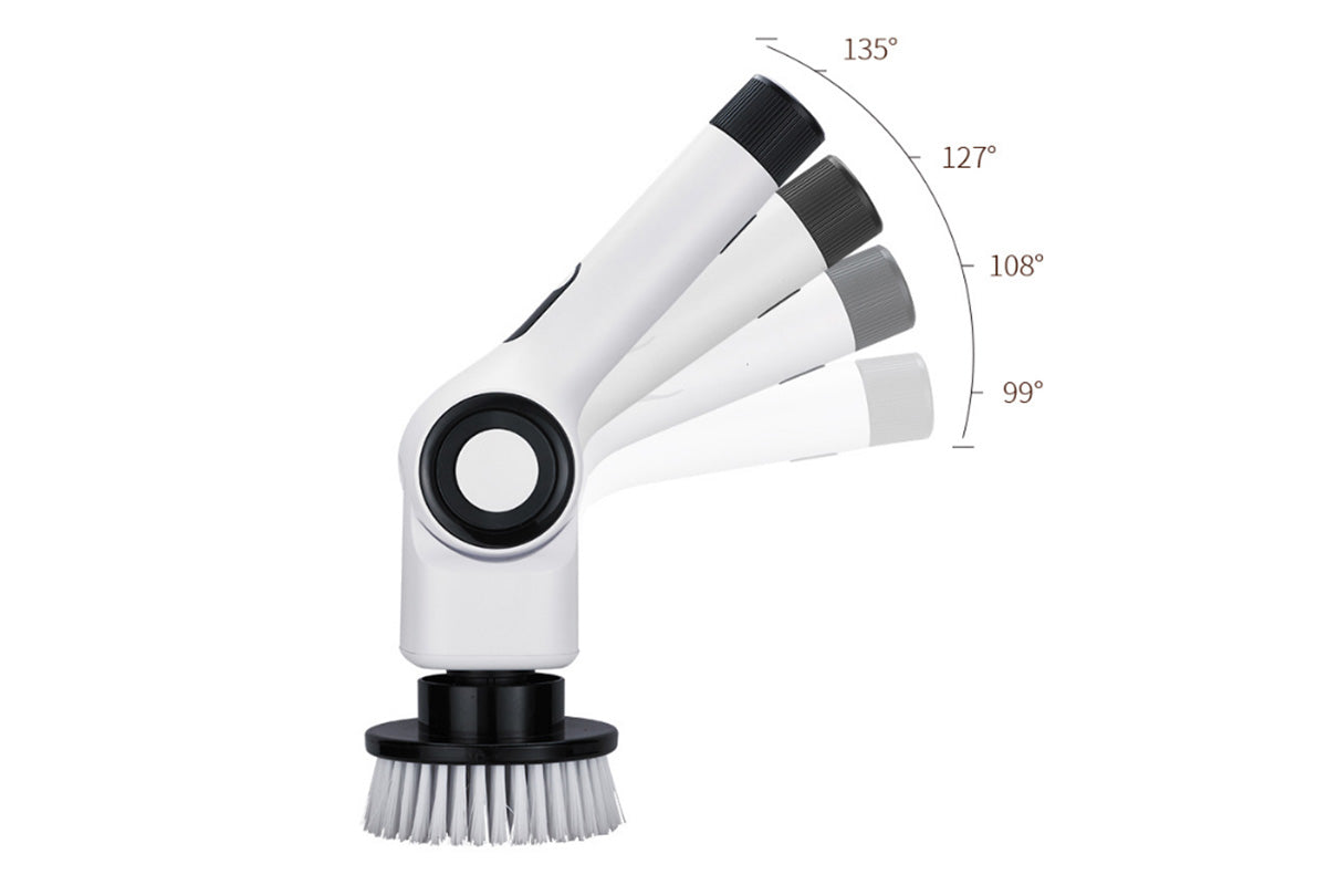 Cordless Electric Spin Scrubber Turbo Scrub Cleaning Brush with 7 Brushes