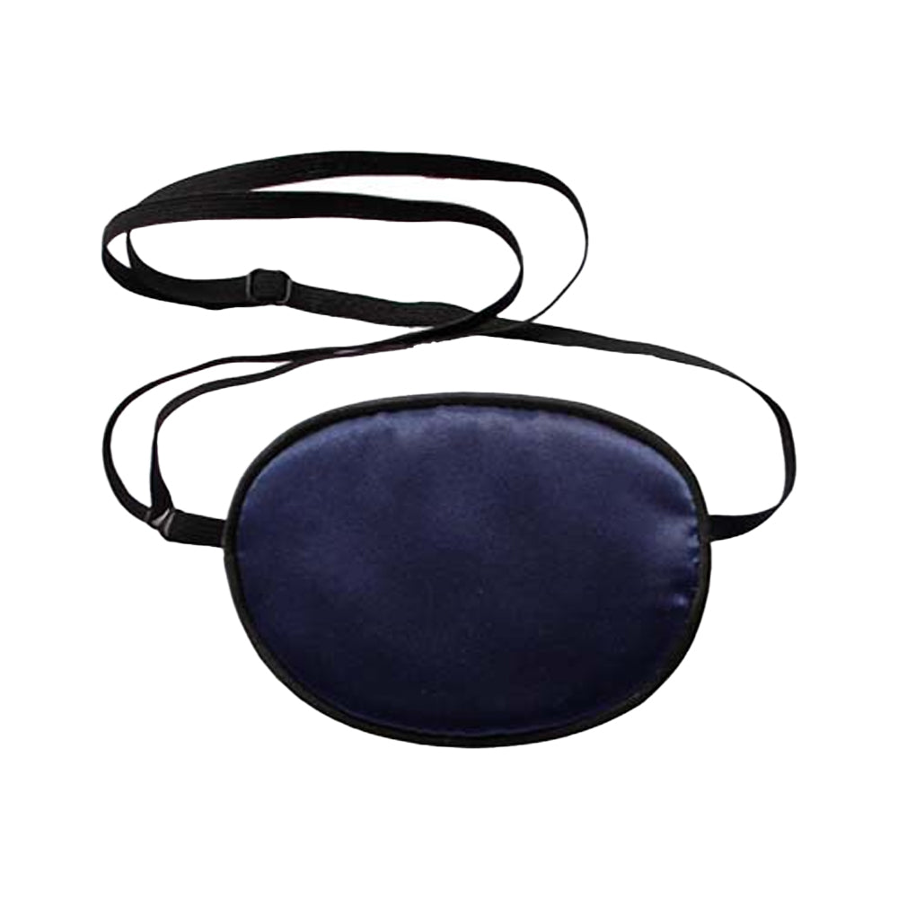 Mulberry Silk Eye Patch for Adults Eye Mask Navy Blue