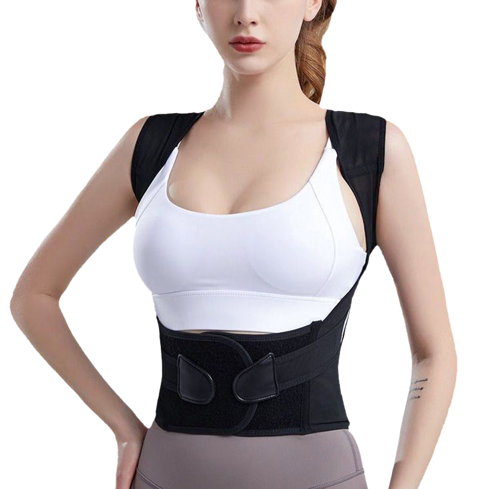 Adjustable Back Posture Corrector Back Posture Brace Lumbar Back Support Belt Shoulder Brace