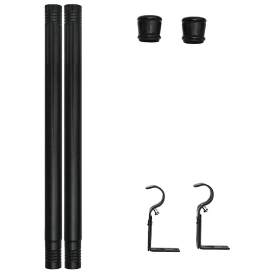Curtain Rods Set Metal Splicing Curtain Poles