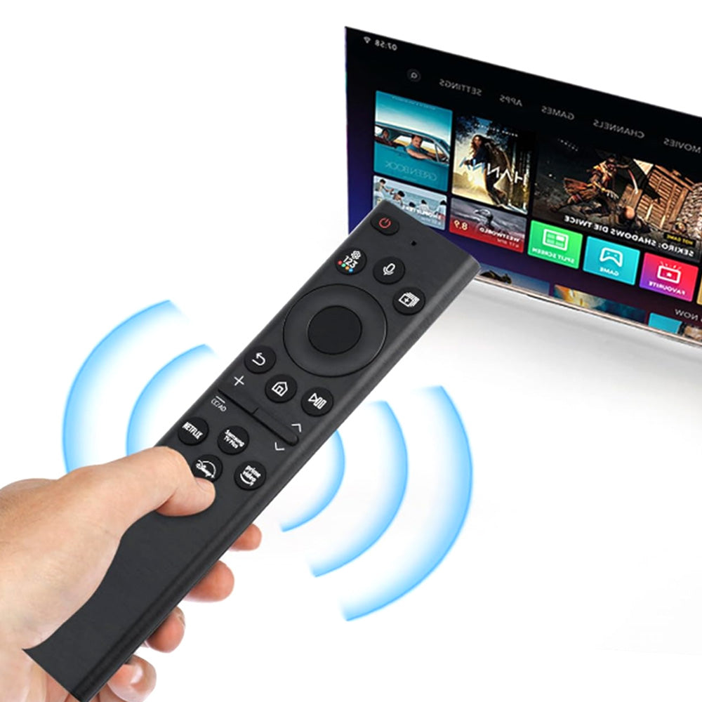 Replacement Solar Powered Voice Remote for Samsung Smart TV