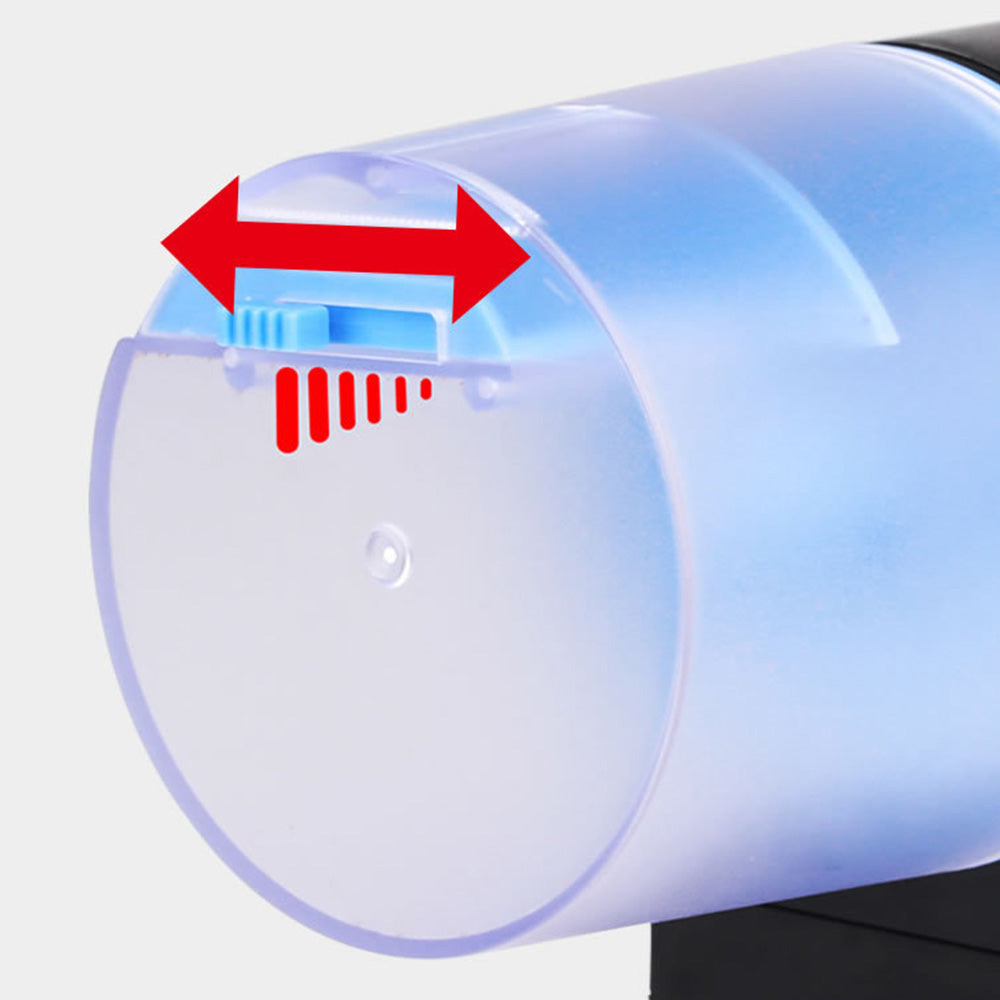 Automatic Fish Feeder Battery Powered Food Dispenser with Timer for Fish Tank Small Aquarium