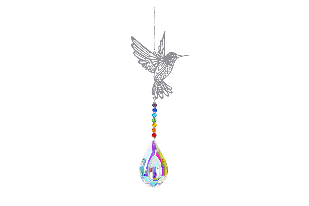 Hanging Chandelier Crystals Prisms for Window Suncatchers Rainbow Maker-bird