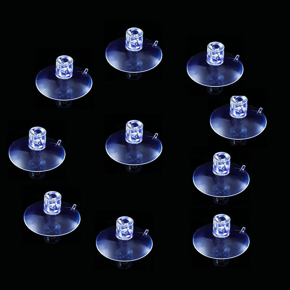 20-Pack Suction Cups Reusable Silicone Hooks for Hanging Keychains Small Plush Toys