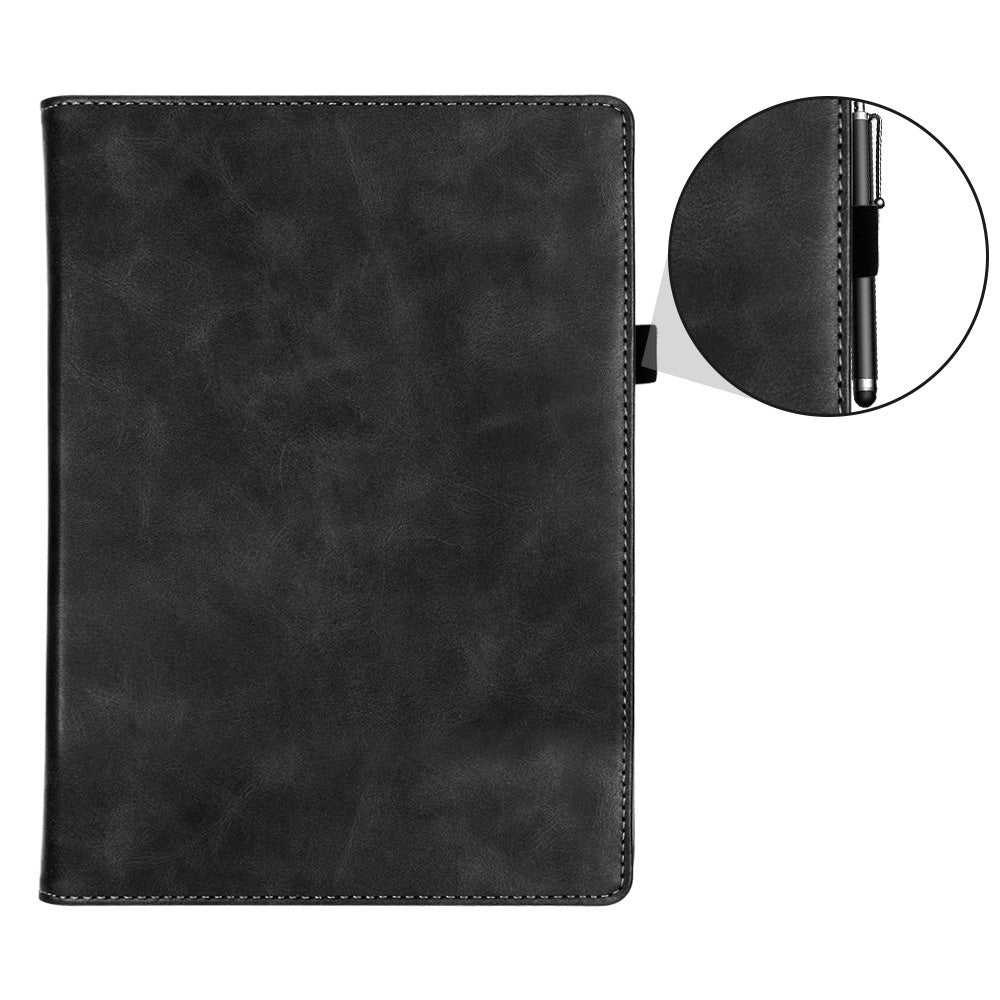 Auto Sleep Wake Protective Case with Stand for Kindle Paperwhite 12th Gen 2024 Released PU Leather Cover Black