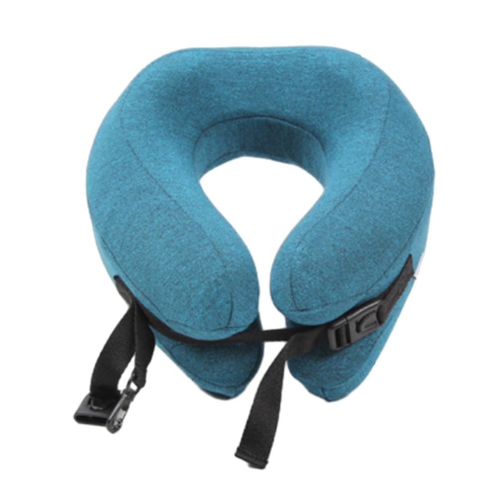 Travel U-Shaped Neck Pillow Memory Foam Airplane Sleeping Headrest