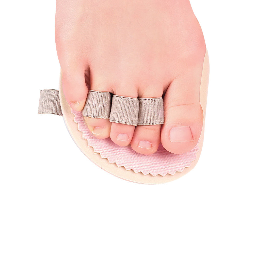 Toe Straightener Cushions Pads Toe Splint Regulator Corrector for Crooked Toes Hammer Toes for Right Foot