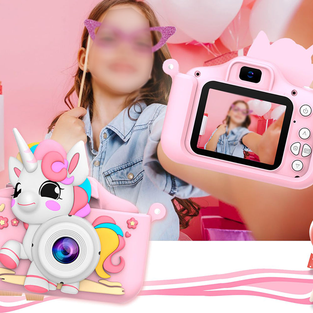 Little Ones Digital Camera with 32GB Card and Reader - Pink