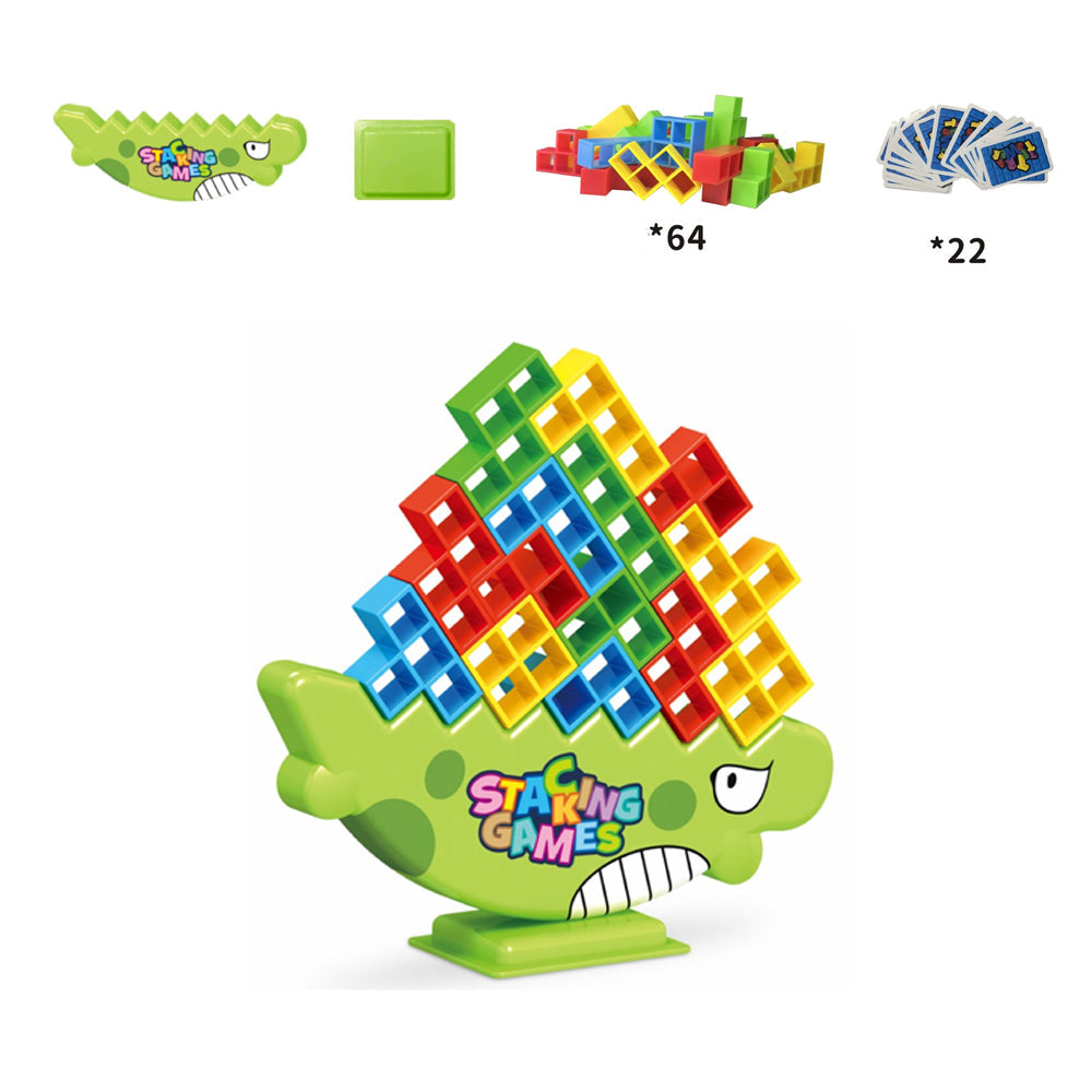 Stacking Balance Blocks Game Team Toys for Kids Adults Style 2