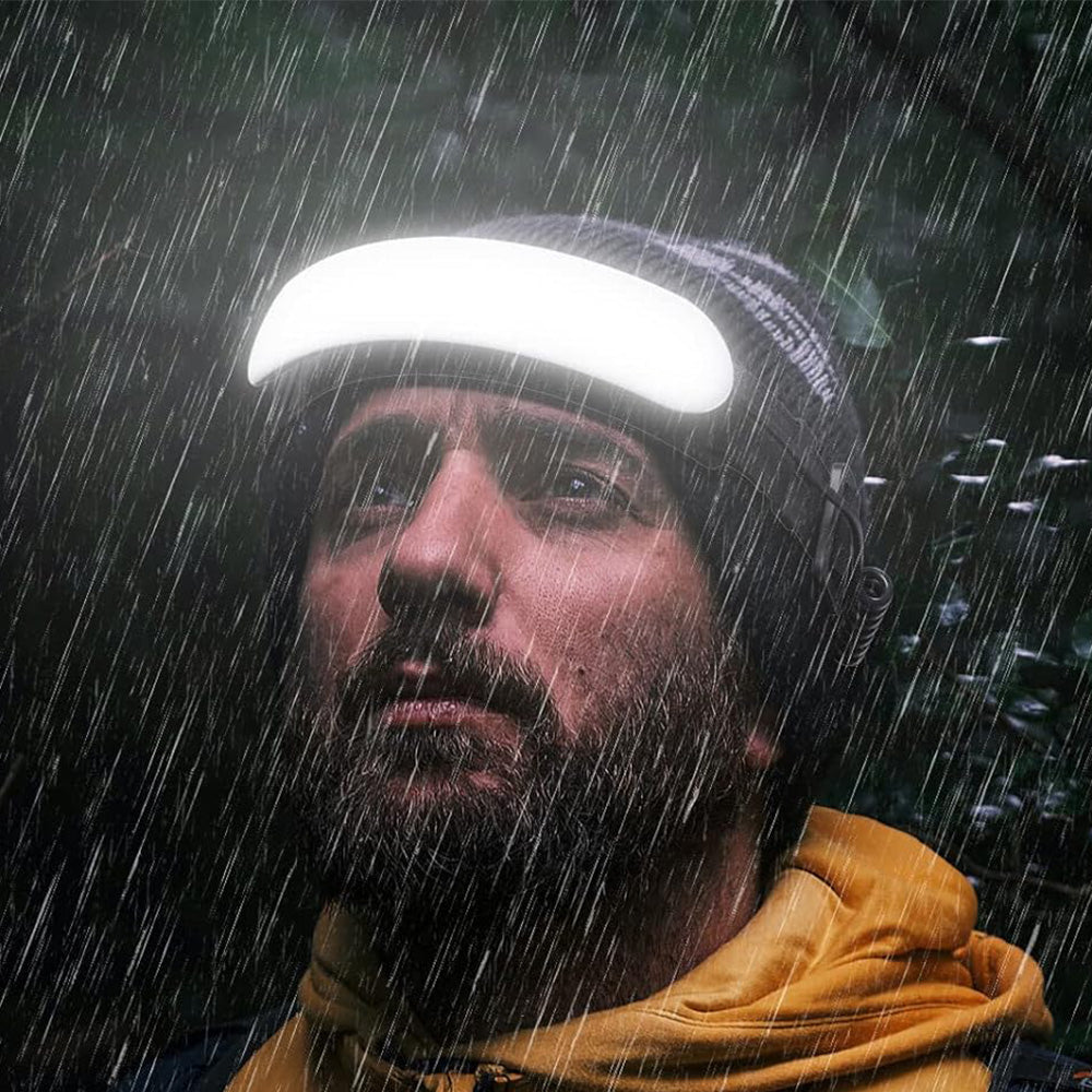 3-Mode High Bright Headlamp Rechargeable LED Head Light for Camping Working Fishing