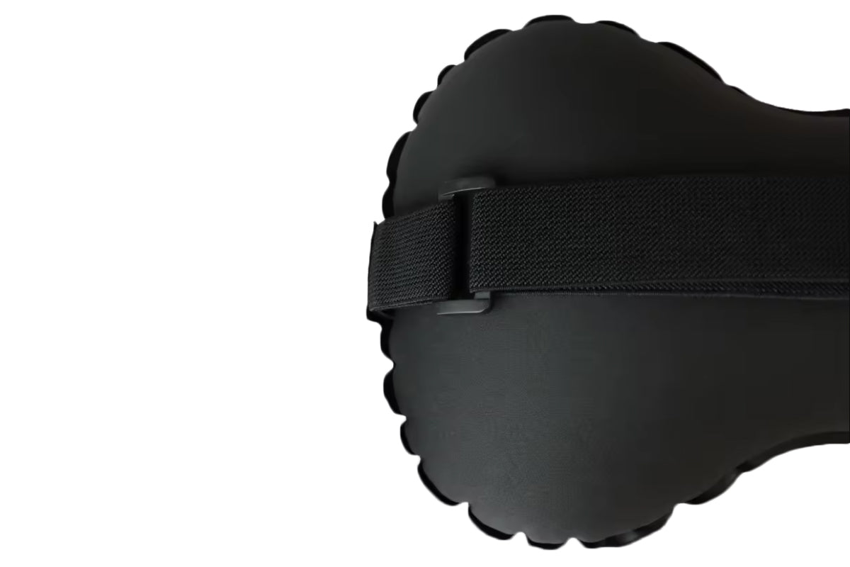 Travel Inflatable Lumbar Support Self-Inflating Flight Back Travel Pillow