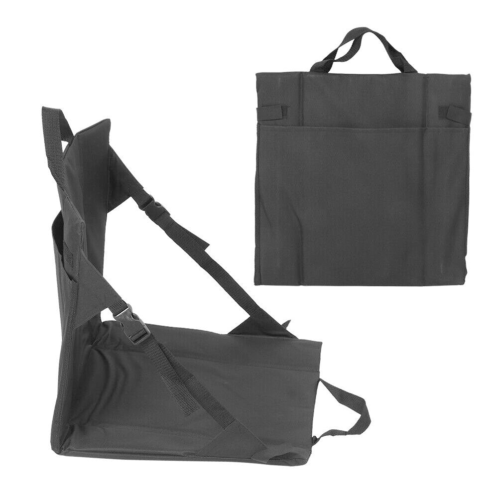 Portable Stadium Seat Pad Folding Bleacher Cushion with Backrest