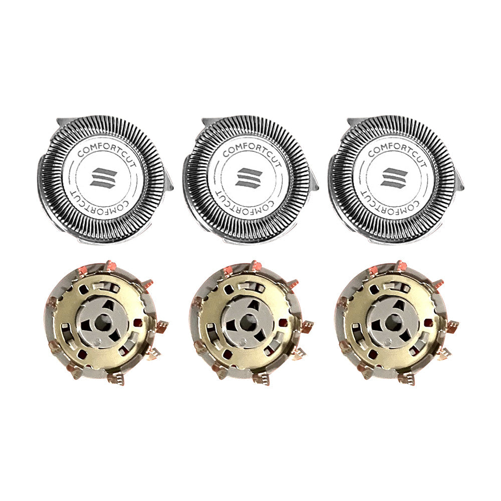 Set of 3Pcs Replacement Shaver Blades Heads for Philips Series 5000