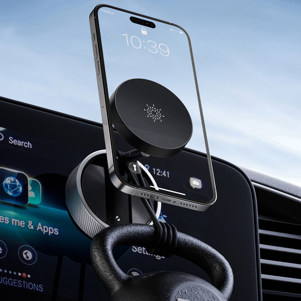 Vacuum Phone Holder for Magsafe Suction Cup Car Phone Mount