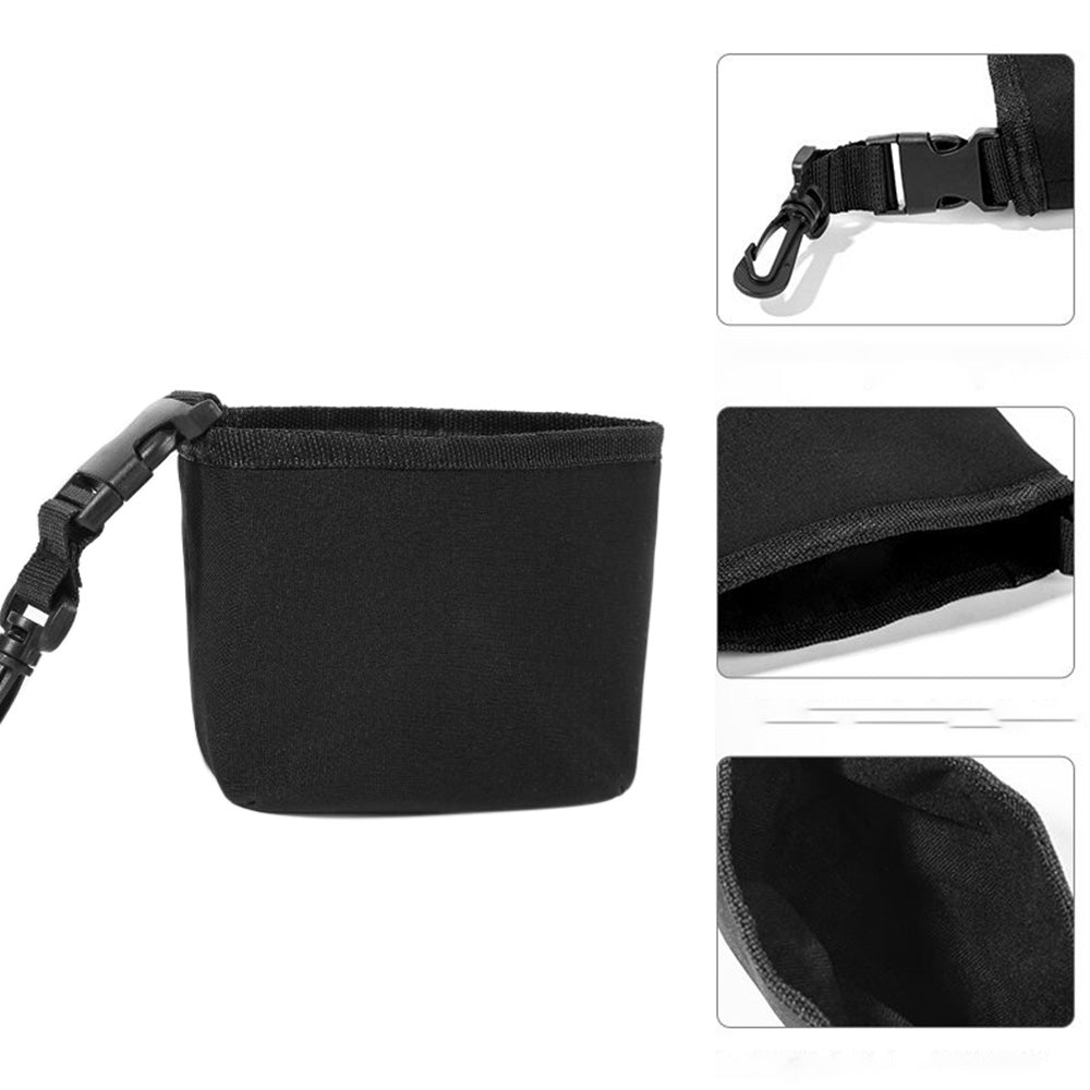 2Pcs Waterproof Golf Club and Ball Cleaning Bag Portable Dry Exterior Cleaning Pouch