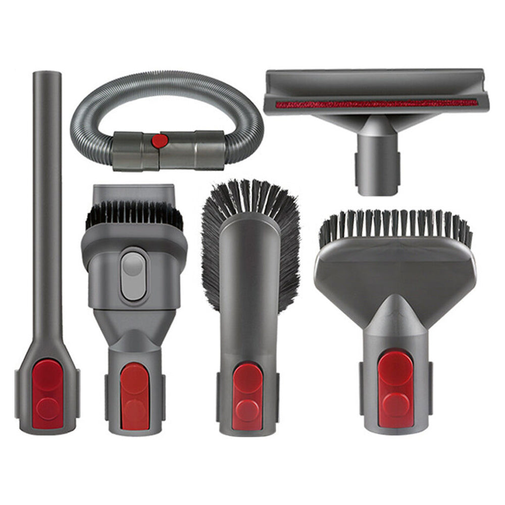 6Pcs Set Vacuum Cleaner Attachment Kit Compatible with Dyson V7 V8 V10 V11 Vacuum Cleaner Brushes
