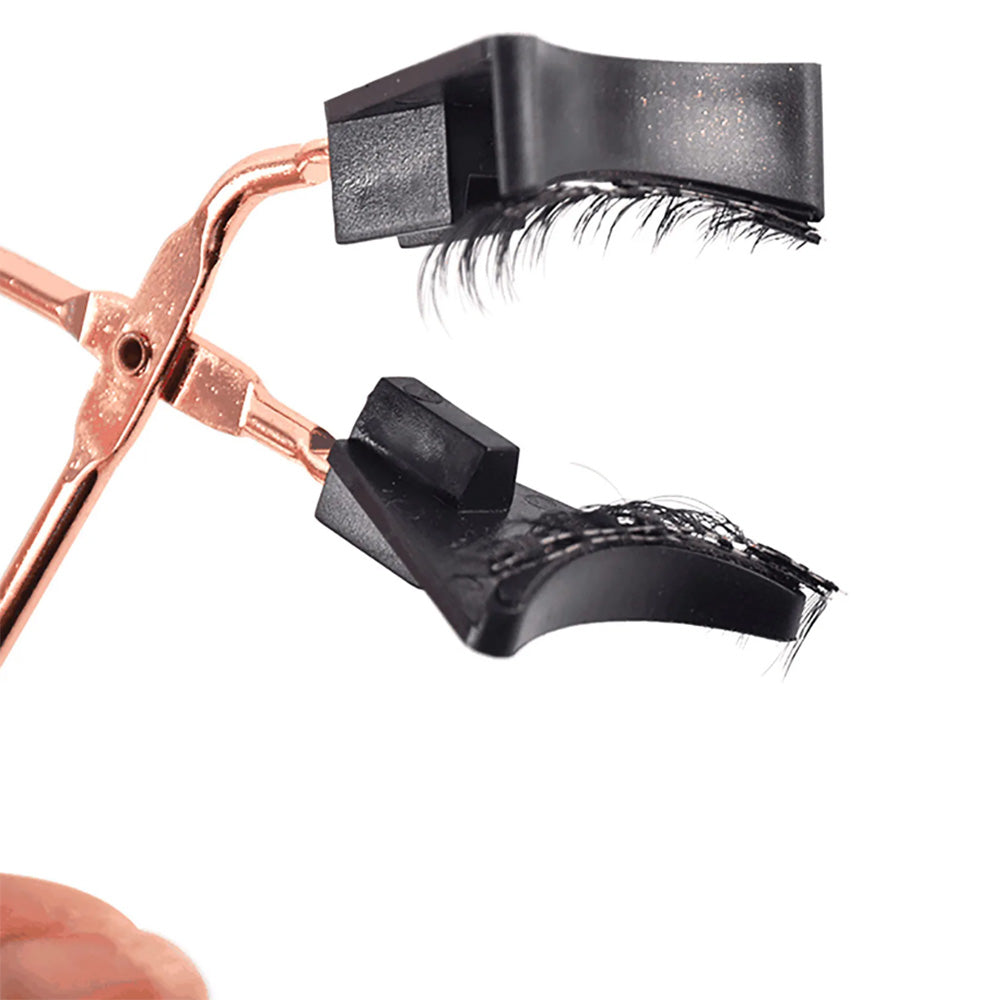 8 Pairs of Reusable Fake Eyelashes with Eyelash Tweezers Easy Attached